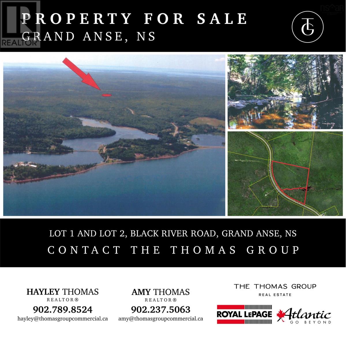 Lot 1 & 2 Black River Road, Louisdale, Nova Scotia  B0V 1V0 - Photo 2 - 202400017