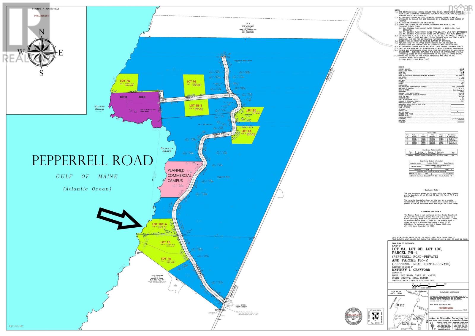 Lot #10C-A Pepperrell Road, cape st marys, Nova Scotia