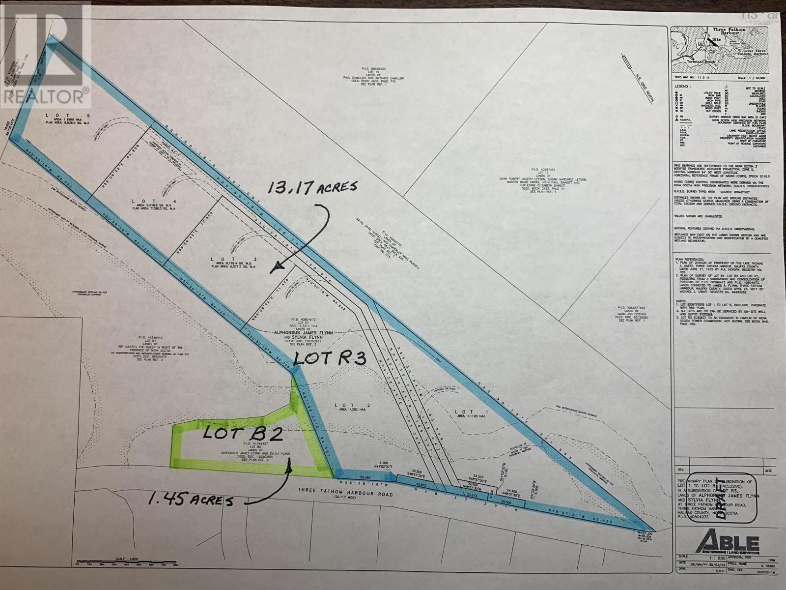 Lot B2 Three Fathom Harbour Road, Three Fathom Harbour, Nova Scotia  B0J 1N0 - Photo 3 - 202401637