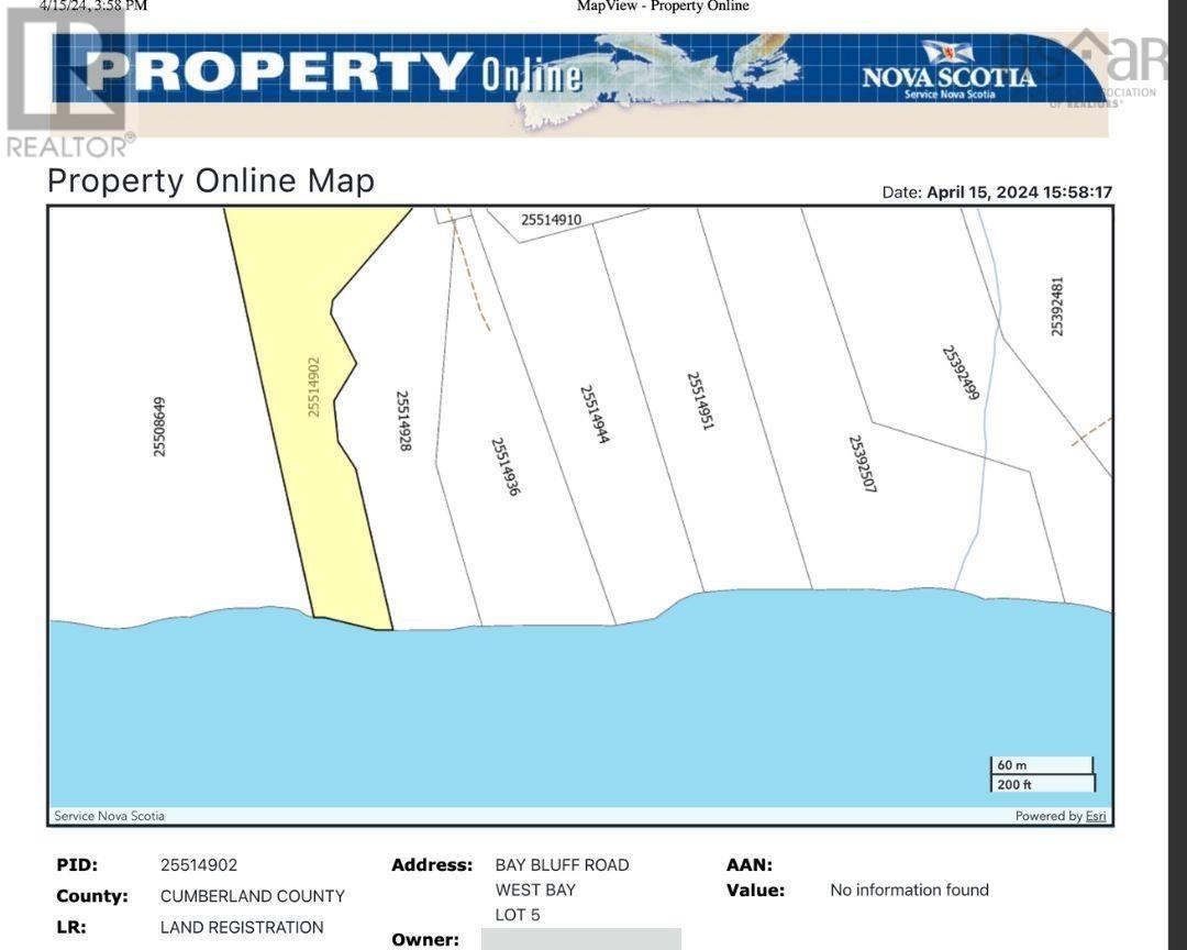 Lot 5 Bay Bluff Road, West Bay, Nova Scotia  B0M 1S0 - Photo 8 - 202407479