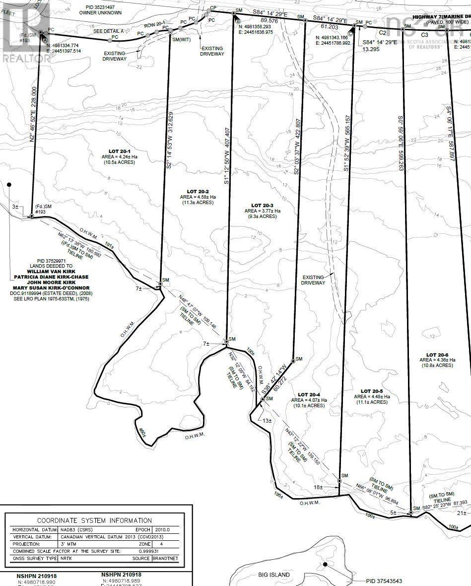 Lot 20-5 No. 7 Highway, Ecum Secum, Nova Scotia  B0H 2G0 - Photo 2 - 202412829