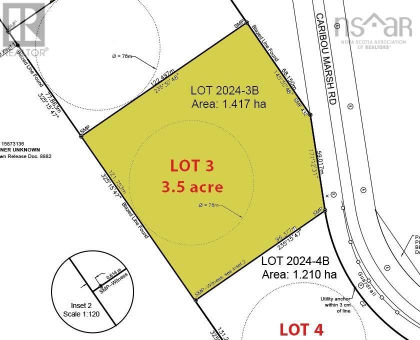 Lot 2024-3 Caribou Marsh Road, mira, Nova Scotia