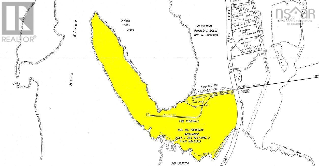 83.9 Acres Grand Mira South Road, Grand Mira South, Nova Scotia  B1K 1H2 - Photo 47 - 202420417