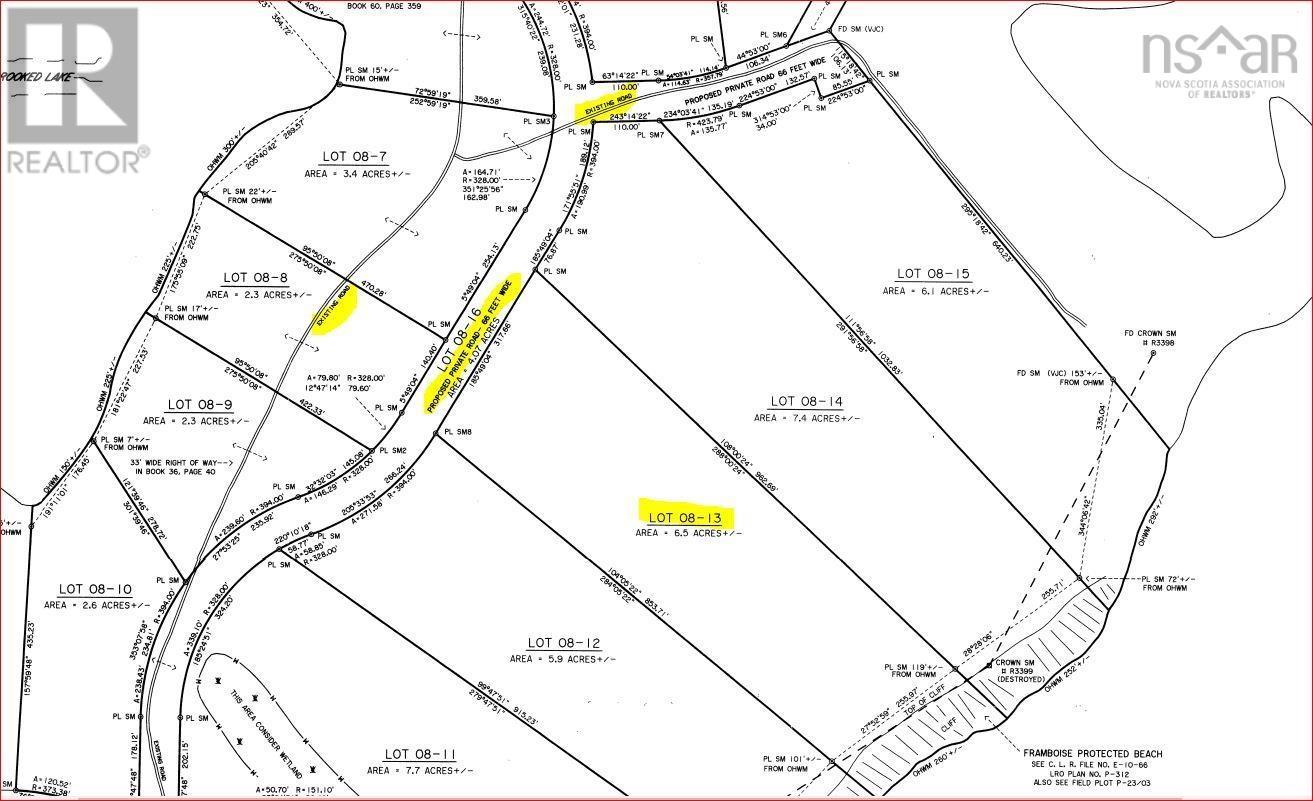 Lot 08-13 Crooked Lake Road, Framboise, Nova Scotia  B2J 1C4 - Photo 2 - 202421091