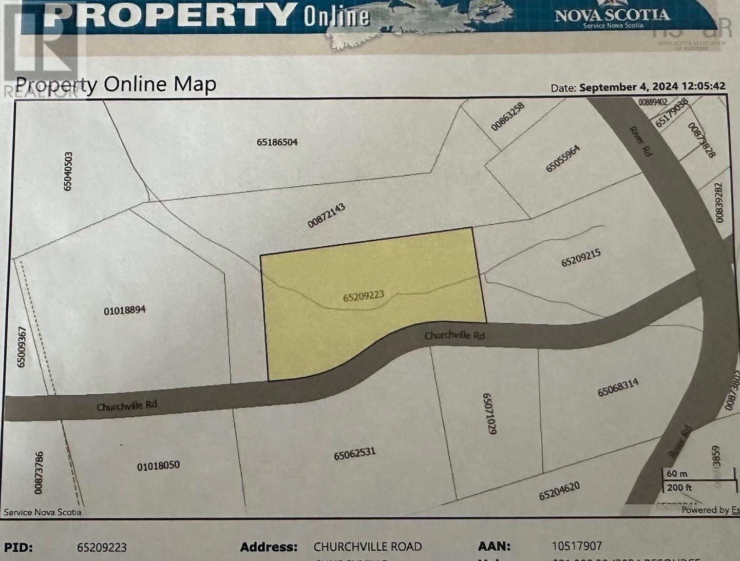 Lot 07-1B Churchville Road, churchville, Nova Scotia