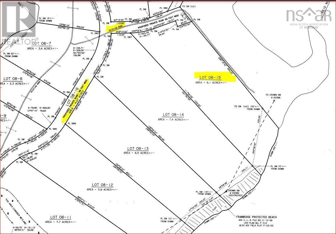 Lot 08-15 Crooked Lake Road, Richmond, Nova Scotia  B2J 1C4 - Photo 2 - 202421768