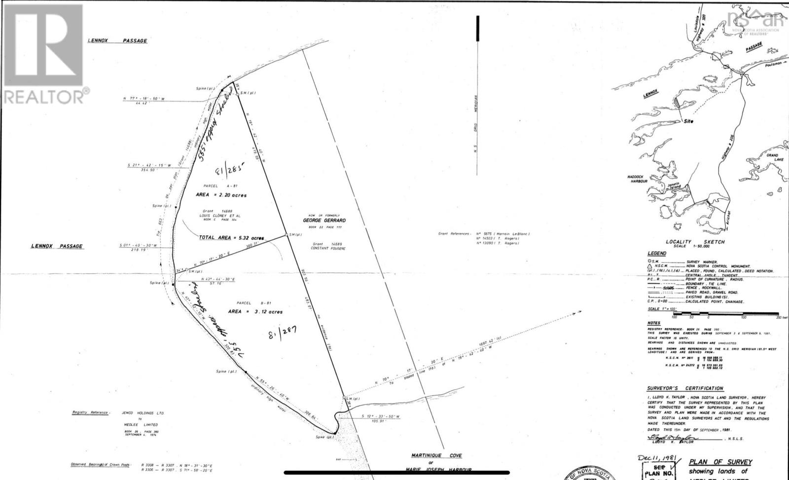 Lot B 81 Martinique Cove, Lennox Passage, Nova Scotia  B0E 1V0 - Photo 3 - 202421890