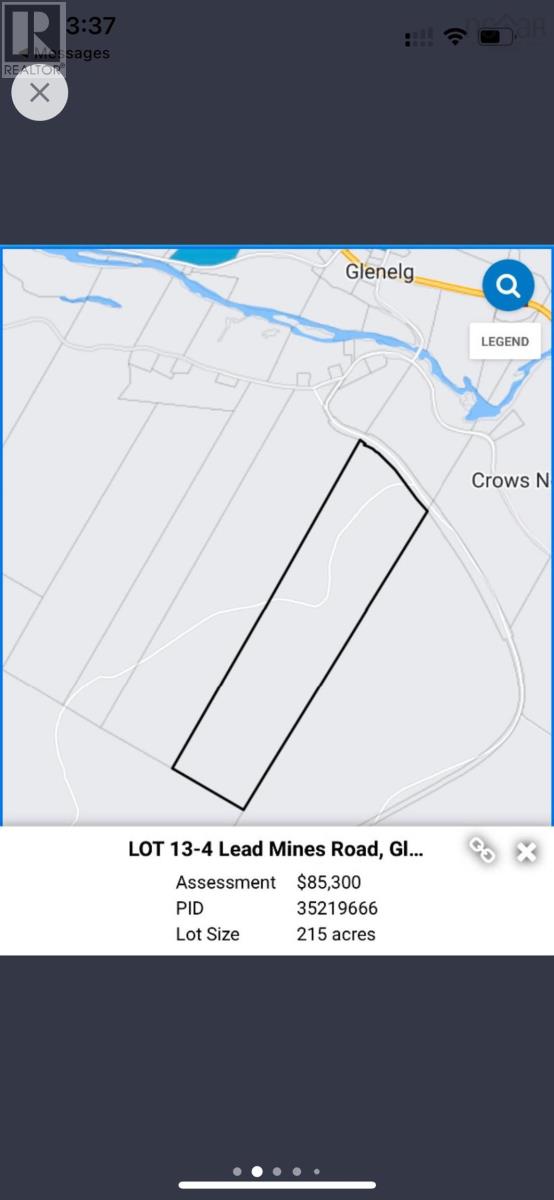 Lot 13-4 Lead Mines Road, Glenelg, Nova Scotia  B0H 1E0 - Photo 2 - 202426469